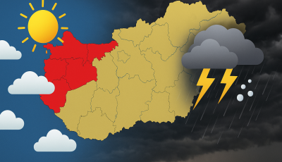 Győr-Moson-Sopronra is kiadt&aacute;k a figyelmeztet&eacute;st, ezen a h&eacute;tv&eacute;g&eacute;n is &eacute;rkezik egy hidegfront