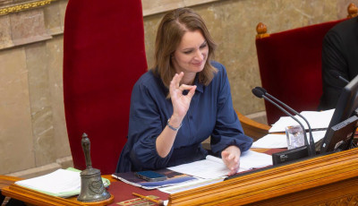 Fot&oacute;kon mutatta meg Forsthoffer &Aacute;gnes a luxus h&aacute;zeln&ouml;ki rezidenci&aacute;t, amit visszautas&iacute;tott