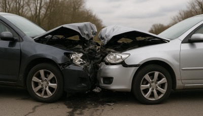 Baleset K&oacute;ph&aacute;za &eacute;s Fertőboz k&ouml;z&ouml;tt - N&eacute;gy embert k&oacute;rh&aacute;zba sz&aacute;ll&iacute;tottak